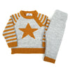 Eminent Newborn Boys Sweater Suits - Gray & Mustard, Newborn Boys Sets & Suits, Eminent, Chase Value