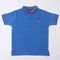 Eminent Boys Half Sleeves Polo T-Shirt - Olympian Blue