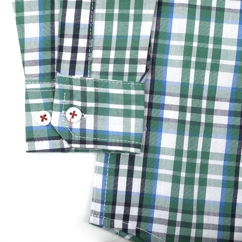 Eminent Boys Full Sleeves Casual Check Shirt - Green, Boys Shirts, Eminent, Chase Value