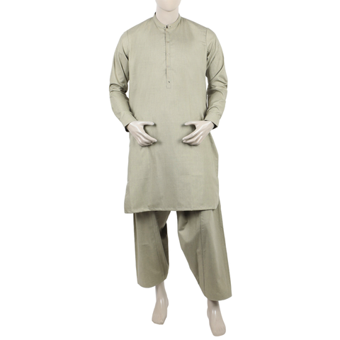Eminent Men's Trim Fit Shalwar Suit - Fawn, Men's Shalwar Kameez, Eminent, Chase Value