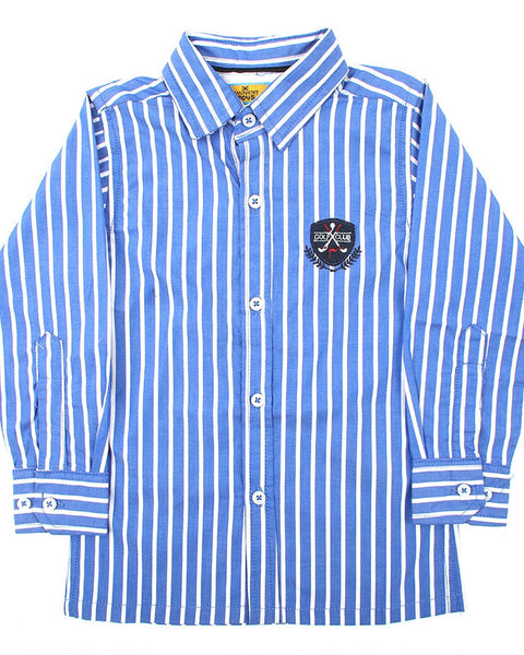 Eminent Boys Full Sleeves Casual Shirt - Blue, Boys Shirts, Eminent, Chase Value