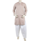 Eminent Men's Plain Kurta - Light Brown