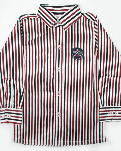 Eminent Boys Full Sleeves Casual Shirt - Maroon, Boys Shirts, Eminent, Chase Value