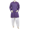 Eminent Men's Plain Kurta - Purple