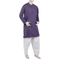 Eminent Men's Plain Kurta - Purple