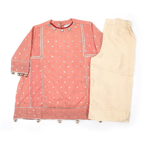 Eminent Girls Shalwar Suit - Peach, Girls Shalwar Kameez, Eminent, Chase Value