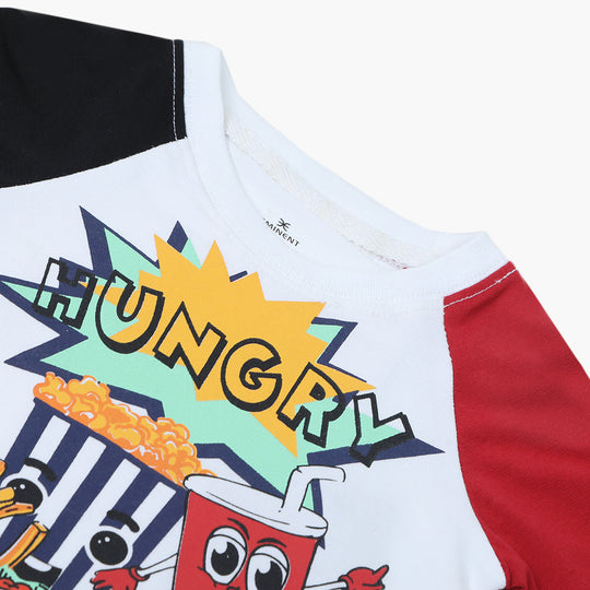 Eminent Newborn Boys Half Sleeves T-Shirt - Red, Newborn Boys Shirts & T-Shirts, Eminent, Chase Value