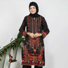 Eminent Women's Printed Khaddar Kurti - Black