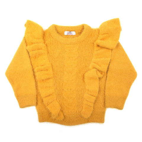 Eminent Girls Full Sleeves Sweater - Mustard, Girls Sweaters, Chase Value, Chase Value