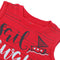Eminent Newborn Boys Half Sleeves T-Shirt - Samba Red