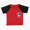 Eminent Newborn Boys Half Sleeves T-Shirt - Samba Red