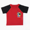 Eminent Newborn Boys Half Sleeves T-Shirt - Samba Red, Newborn Boys Shirts & T-Shirts, Eminent, Chase Value