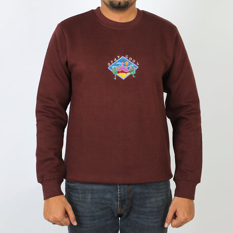 Eminent Men's Sweat Shirt - Coffee, Men's Sweater & Sweat Shirts, Eminent, Chase Value
