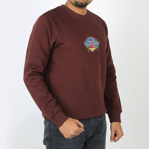 Eminent Men's Sweat Shirt - Coffee, Men's Sweater & Sweat Shirts, Eminent, Chase Value