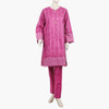 Eminent Women's Embroidered Stitched Shalwar Suit - Magenta