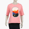 Eminent Women's Half Sleeves Printed T-Shirt - Flamingo, Women T-Shirts & Tops, Eminent, Chase Value