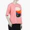 Eminent Women's Half Sleeves Printed T-Shirt - Flamingo