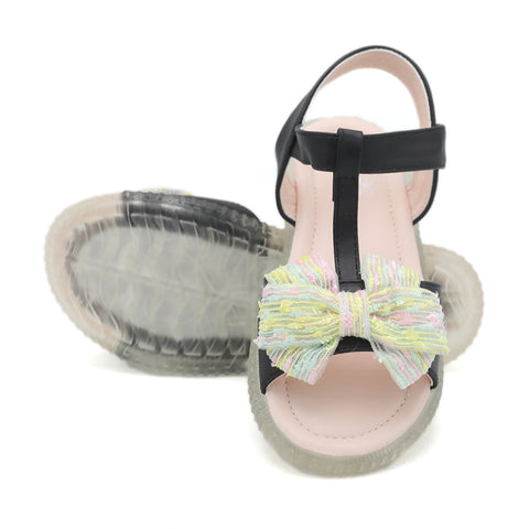Girls Sandal - Black, Kids, Girls Sandals, Eminent, Chase Value
