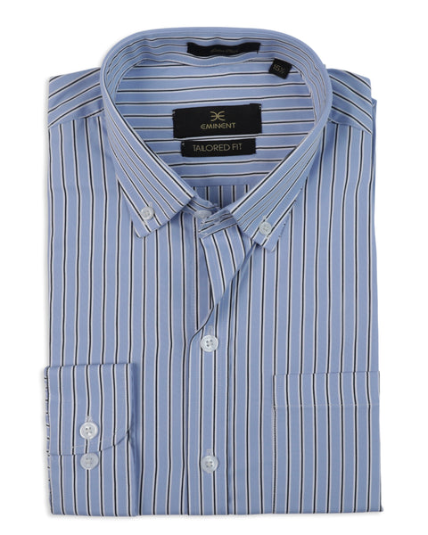 Eminent Men's Formal Stripe Shirt