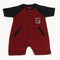 Eminent Newborn Boys Half Sleeves Romper - Maroon