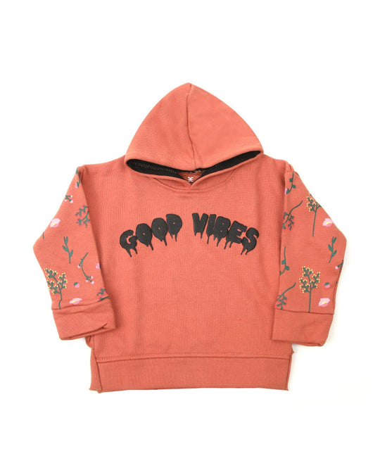 Eminent Girls Full Sleeves Hoodie Jacket - Light Brown, Girls Hoodies & Sweat Shirts, Eminent, Chase Value