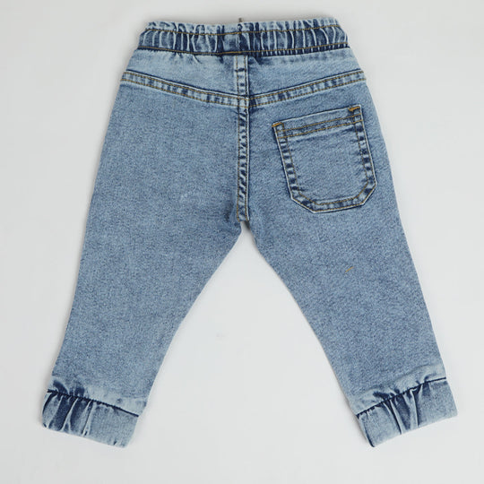 Eminent Newborn Boys Denim Pant - Ice Blue, Newborn Boys Shorts & Pants, Eminent, Chase Value
