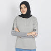 Eminent Women's Full Sleeves T-Shirt - Frost Grey