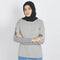 Eminent Women's Full Sleeves T-Shirt - Frost Grey