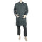 Eminent Men's Embroidered Kurta Pajama Suit - Green