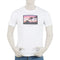 Eminent Men's Round Neck Half Sleeves Printed T-Shirt - White