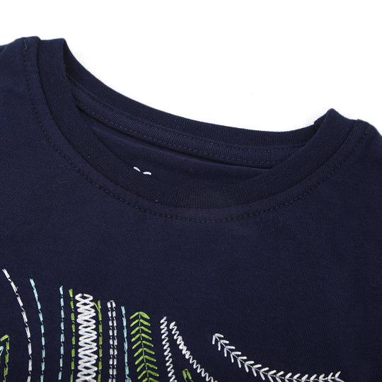 Eminent Girls Full Sleeves T-Shirt - Navy Blue, Girls T-Shirts, Eminent, Chase Value