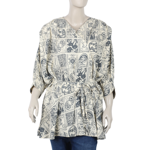 Eminent Women's Western Top - Off White, Women T-Shirts & Tops, Eminent, Chase Value