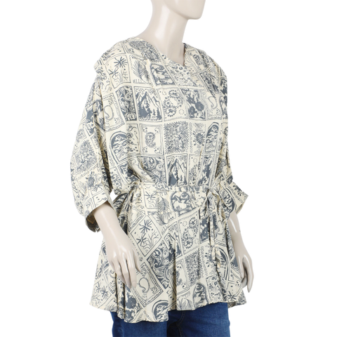 Eminent Women's Western Top - Off White, Women T-Shirts & Tops, Eminent, Chase Value
