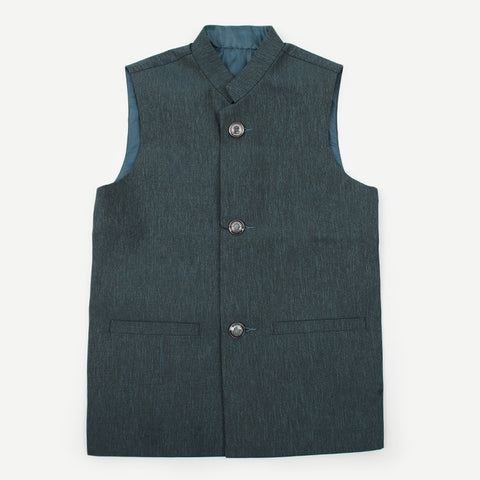 Eminent Boys Plain Waistcoat - Teal, Boys Waistcoats, Eminent, Chase Value