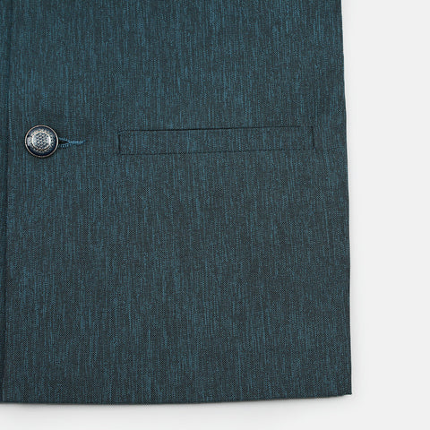 Eminent Boys Plain Waistcoat - Teal, Boys Waistcoats, Eminent, Chase Value