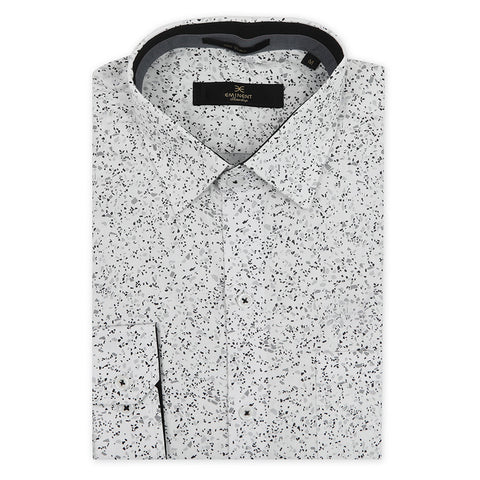 Eminent Men's Saturday Printed Shirt  - Grey, Men's Shirts, Eminent, Chase Value