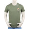 Eminent Men's Round Neck Half Sleeves Printed T-Shirt - Green