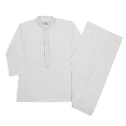 Eminent Boys Shalwar Suit - White, Boys Shalwar Kameez, Eminent, Chase Value
