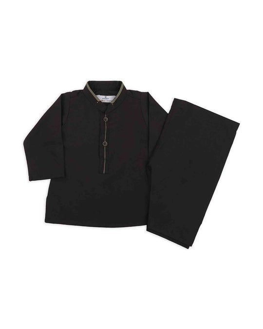 Eminent Newborn Boys Shalwar Suit - Dark Brown, Newborn Boys Shalwar Suits, Eminent, Chase Value