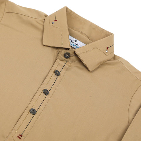Eminent Boys Shalwar Suit - Khaki, Boys Shalwar Kameez, Eminent, Chase Value