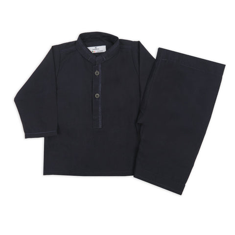 Eminent Newborn Boys Shalwar Suit - Navy Blue, Newborn Boys Shalwar Suits, Eminent, Chase Value