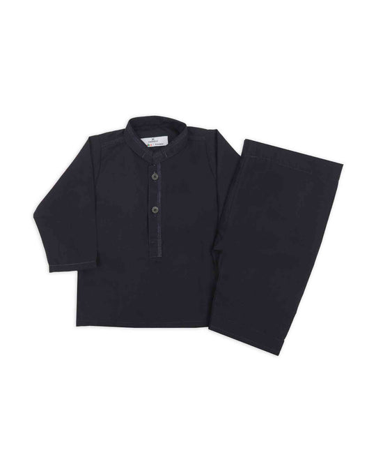 Eminent Newborn Boys Shalwar Suit - Navy Blue, Newborn Boys Shalwar Suits, Eminent, Chase Value