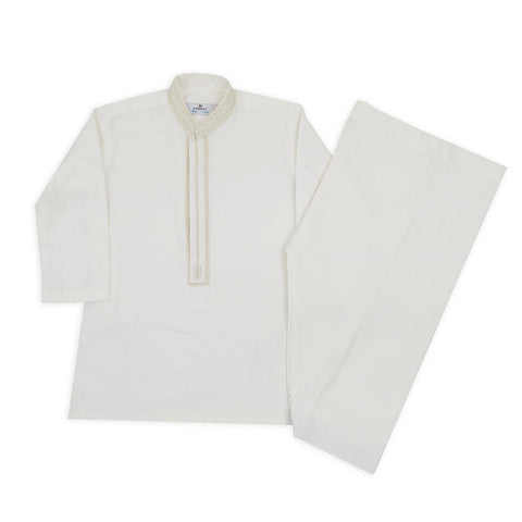 Eminent Boys Shalwar Suit - Off White, Boys Shalwar Kameez, Eminent, Chase Value