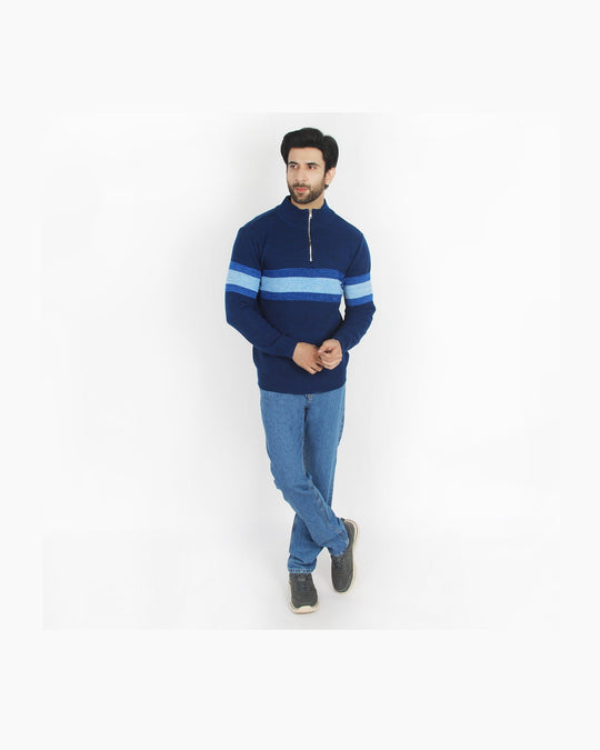 Eminent Men's Full Sleeves Sweaters - Royal Blue, Men's Sweater & Sweat Shirts, Eminent, Chase Value