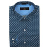 Eminent Men's Printed Shirt - Teal