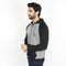 Eminent Men's Full Sleeves Jacket - Black & Grey