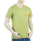 Eminent Men's Round Neck Half Sleeves Printed T-Shirt - Spinach Green
