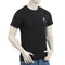 Eminent Men's Round Neck Half Sleeves Printed T-Shirt - Black