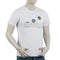 Eminent Men's Round Neck Half Sleeves Printed T-Shirt - Oatmeal