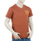 Eminent Men's Round Neck Half Sleeves Printed T-Shirt - Brown
